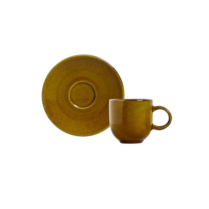 xicara cafe de ceramica porto brasil stoneware ambar 1